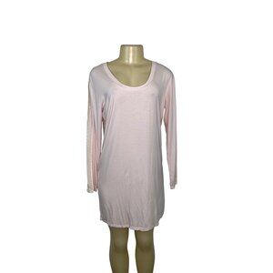 Victorias Secret Light Pink Long-Sleeve Pajama Lace Sleeve Detail Size S - New